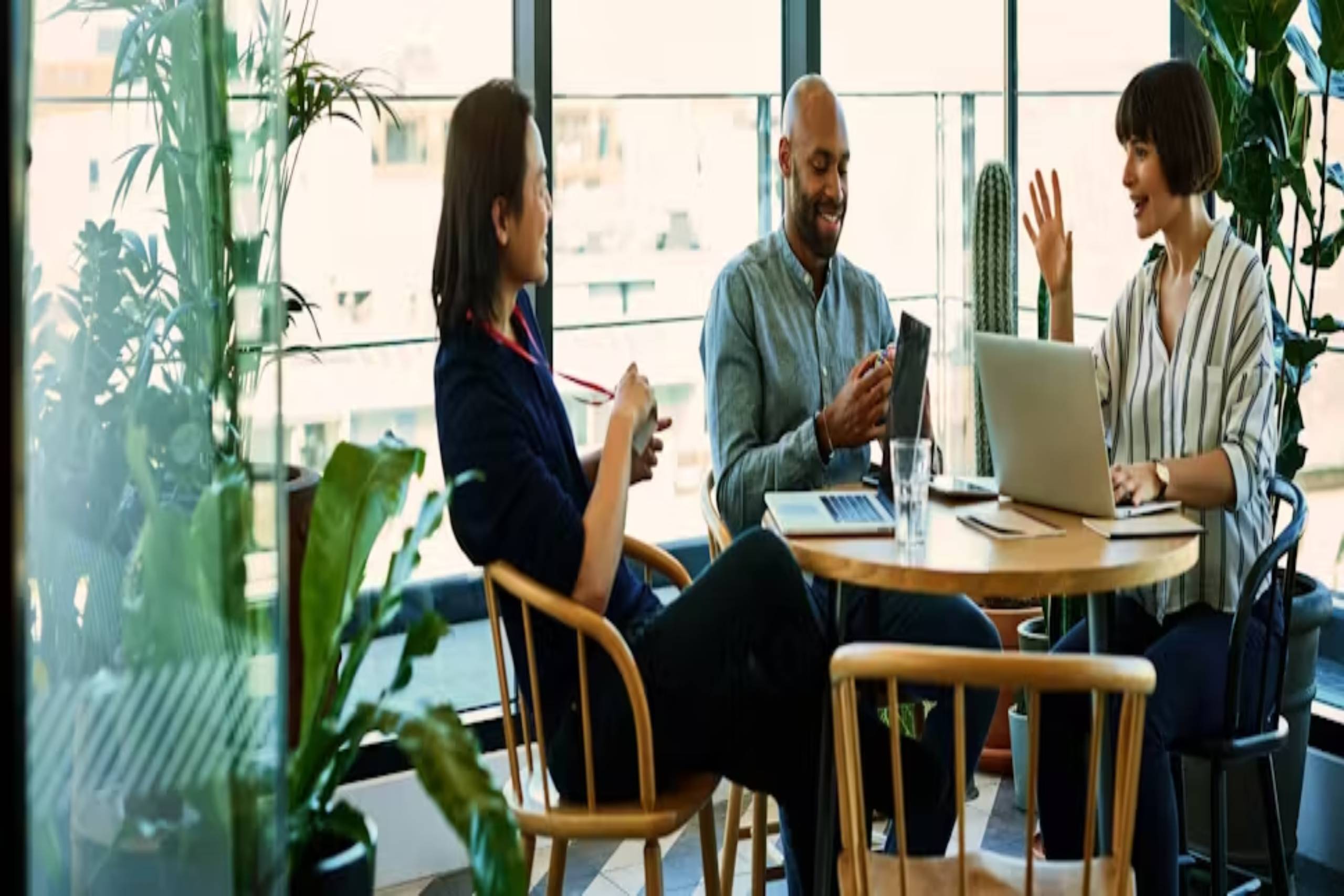 Client testimonial visual
